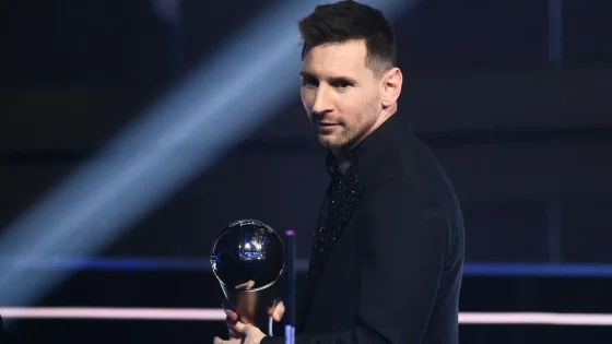 Lionel Messi va por un nuevo premio The Best