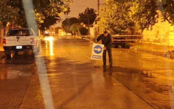 Protección Ciudadana asistió a familias que sufrieron anegamientos en sus viviendas