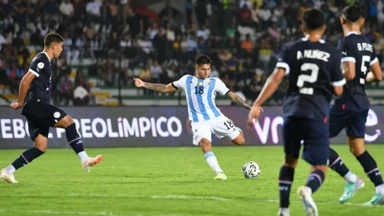 Argentina rescató un empate sobre la hora ante Paraguay