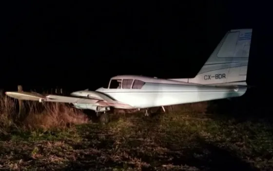 Narcoavioneta fue derribada en San Antonio de Areco