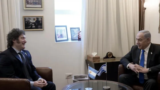 Javier Milei se reunió con el primer ministro de Israel