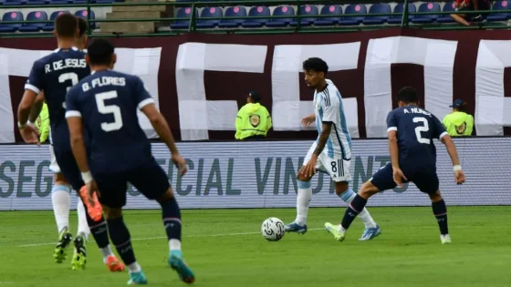 La Selección Argentina Sub 23 empató ante Paraguay