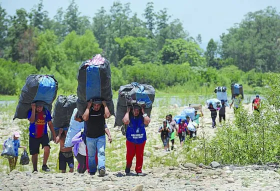 Marche preso: El acuerdo con los bagayeros es ilegal y tiene una pena de hasta ocho años de cárcel