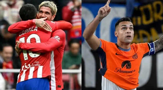 Duelo de argentinos este martes a las 17: juega Inter vs Atlético