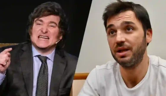 Milei apuntó contra el gobernador de Chubut: "Pobrecito, Nachito no la ve"