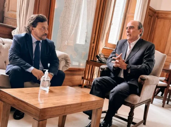 Gustavo Sáenz se reunió con el ministro Francos