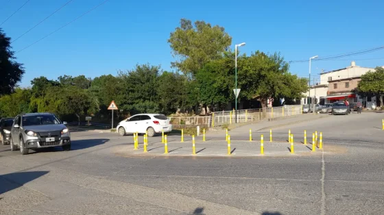 Funciona una nueva rotonda en Salta