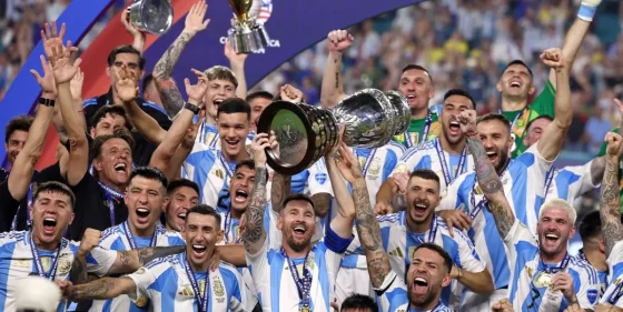 Argentina venció 1-0 a Colombia y se consagró bicampeón de la Copa América