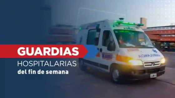 Más de 2500 personas fueron asistidas en guardias hospitalarias durante el fin de semana