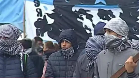 ULTIMO MOMENTO Infantería desalojó a los piqueteros de la 9 de Julio