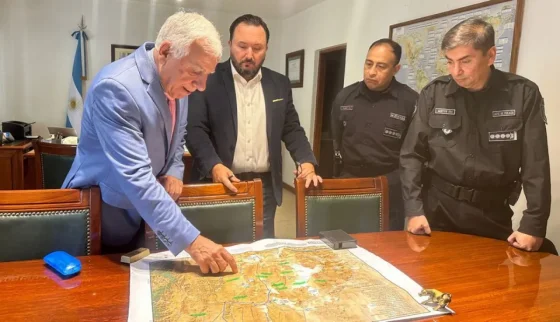 Coordinan acciones para reforzar la seguridad en Los Andes