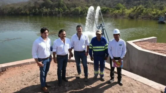 Con fondos provinciales, finalizó la obra civil del alteo en dique El Limón