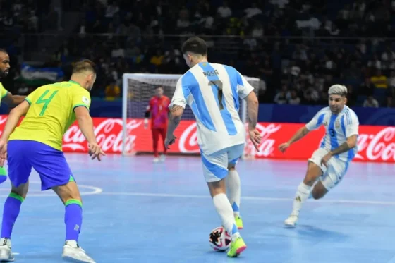 Argentina no pudo con Brasil en la final