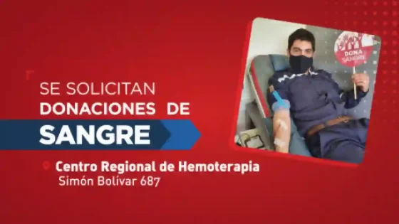 Se necesita con urgencia donantes de sangre de cualquier grupo y factor