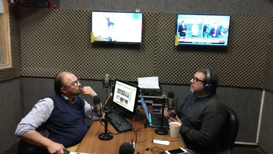 Fabián Aparicio, periodista de Canal 11