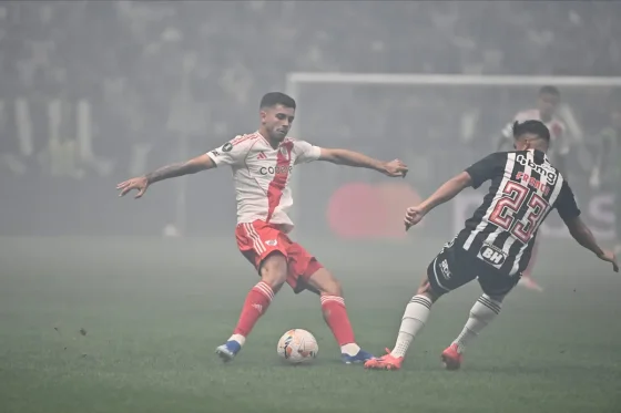 River fue goleado por Atlético Mineiro en Brasil