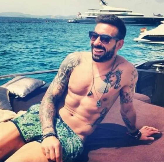 El galán de la selección llegó al país