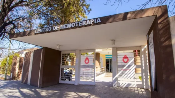 El Centro Regional de Hemoterapia modificó su horario para hoy
