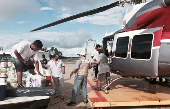 Le cambiarán el motor al helicóptero sanitario pero no informaron cuanto costará