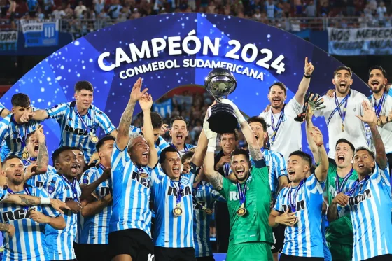 Racing se coronó campeón de la Copa Sudamericana