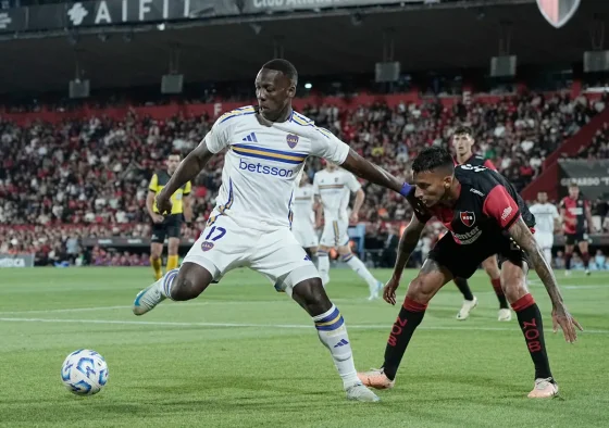 Boca venció a Newells en Rosario