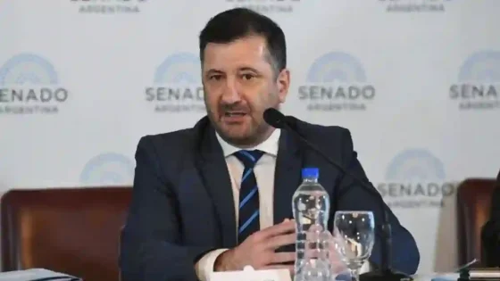 Edgardo Kueider oficializó el pedido de licencia al Senado