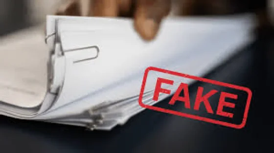 Detenido por falsificar documentos médicos