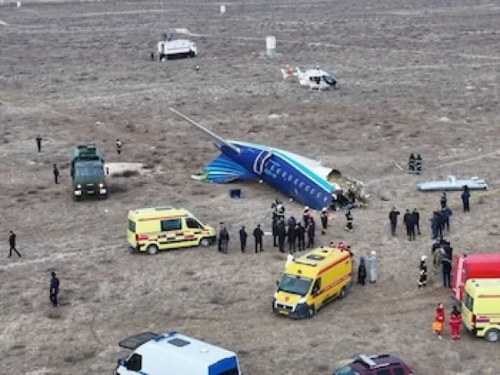 Trágico accidente aéreo en Azerbaiyán