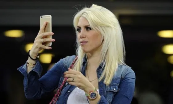 Selfie super sexy de Wanda Nara calentó las redes