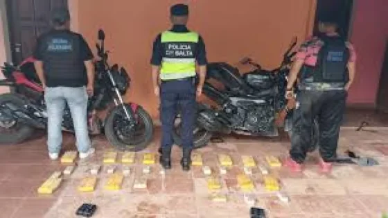 La Viña: detectaron un cargamento de más de 20 kilos de cocaína ocultos en dos motos