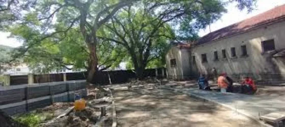 Avanzan las obras de revalorización del predio de la ex Palúdica