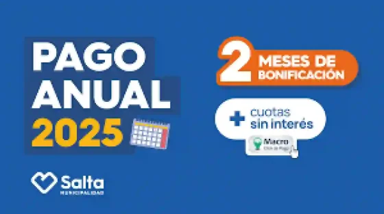 Se prorrogó hasta el 12 de marzo el Pago Anual 2025