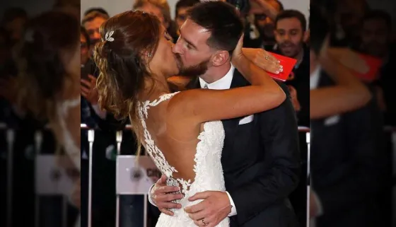 Mirá como se burlaron los chilenos de Messi por su casamiento