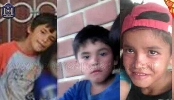 Encontraron a los hermanitos desaparecidos