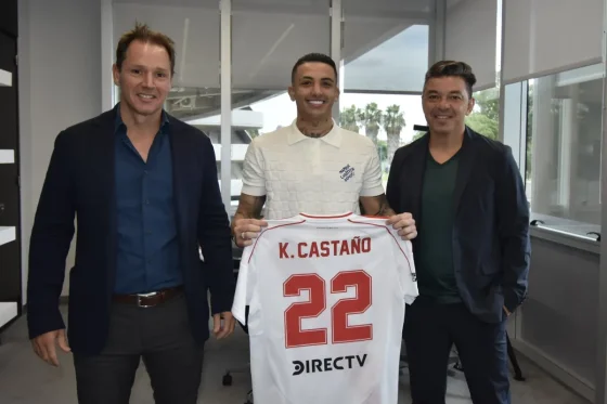 River oficializó la llegada de Kevin Castaño