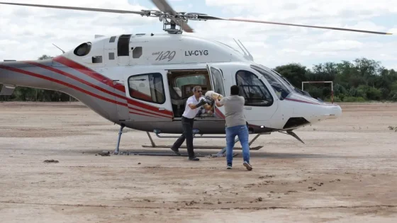 Planifican la asistencia aérea a comunidades aisladas