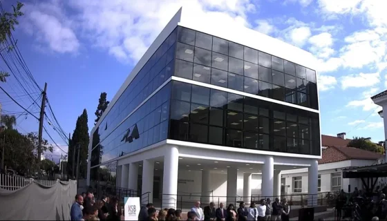 Inauguraron el nuevo bloque administrativo del Hospital San Bernardo