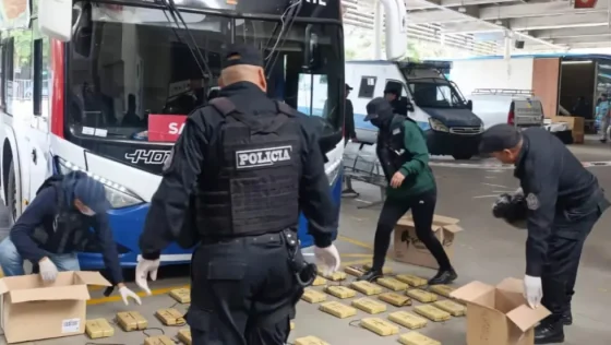 Secuestraron más de 47 kilos de droga en un procedimiento en la terminal