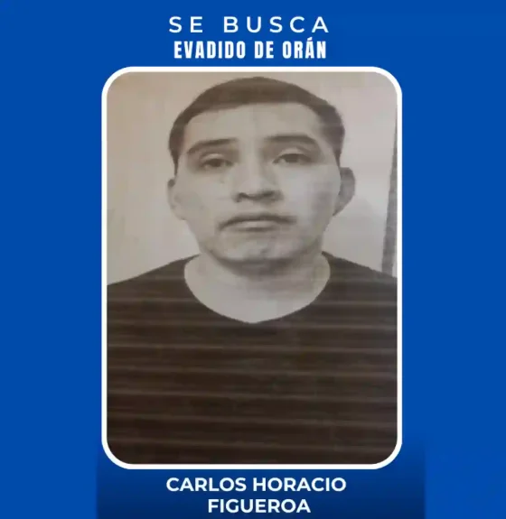 Buscan recapturar a Carlos Figueroa, fugado de la Alcaidía de Orán