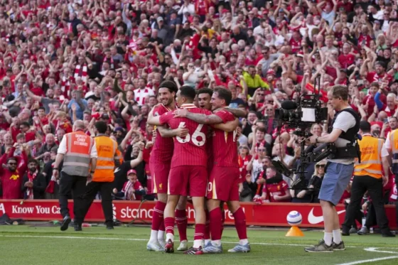 El Liverpool de Mac Allister se consagró campeón de la Premier League