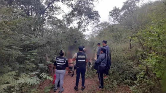 Ubicaron a cinco personas extraviadas en los cerros de Villa Floresta