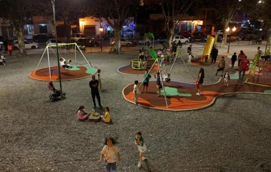 Finalizaron las obras de mejoras en la plaza Alvarado