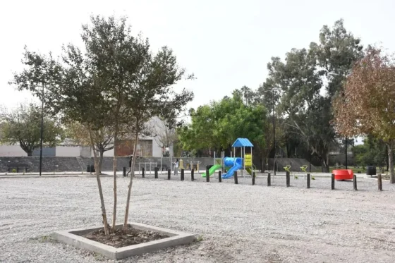 Culminaron los trabajos de recuperación en el parque Los Sauces