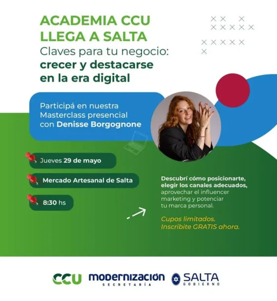 El 29 de mayo llega la primera masterclass gratuita de marketing digital y marca personal