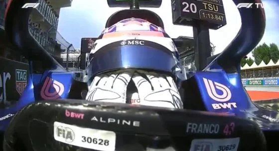 Colapinto terminó en el puesto 15 en el Gran Premio de España