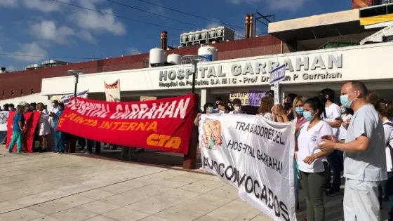 Residentes del Garrahan levantan el paro y retoman la atención
