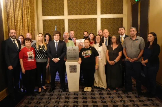 Milei se reunió con familiares de víctimas secuestradas por Hamas