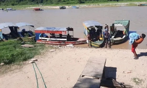 Reabren el puerto de Chalanas y el Puente Internacional