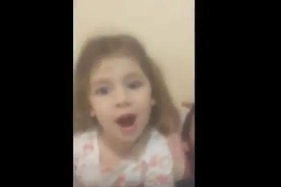 Una nena le da consejos a Macri, video