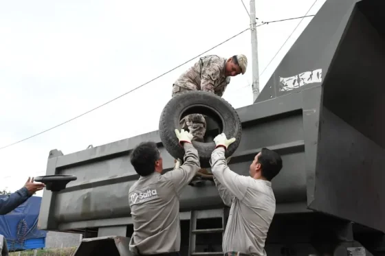 Realizarán tareas de descacharrado en en Santa Lucía, La Ribera y Gral. Arenales